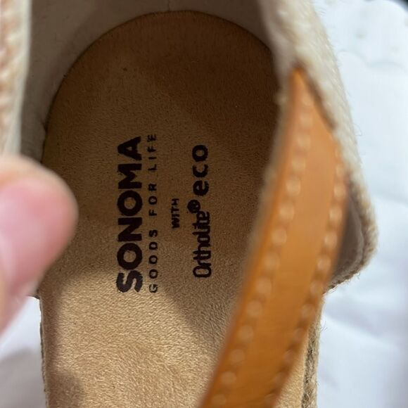 Sonoma ortholite eco gold espadrilles NWT size 9.5 - Picture 8 of 13